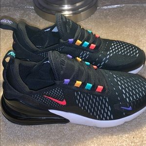 AirMax 270 “Black Multi-Color” (Worn once)